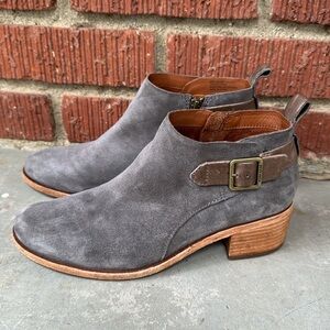 Kork-Ease Mesa Suede Ankle Booties
